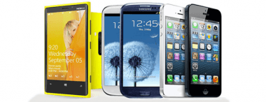 Apple iPhone 5, Samsung Galaxy S III, Nokia Lumia 920 - porównanie