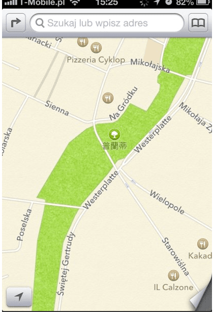Mapy Gazeta iOS wczesniej-2 