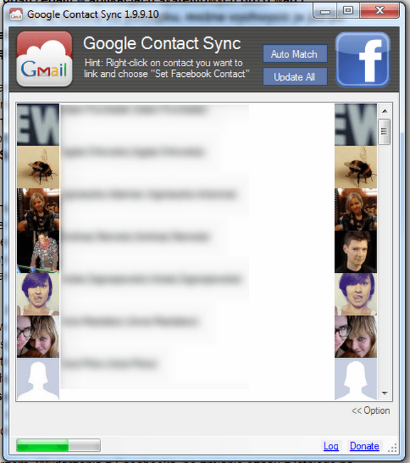 google-contact-sync 