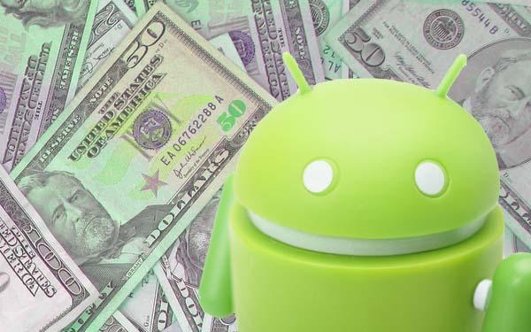 Wzrost przychodów Google z systemu Android o ponad 350% rok do roku