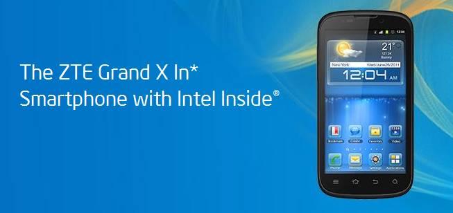 ZTE Grand X In z procesorem Intel Atom trafia do oferty T-Mobile.