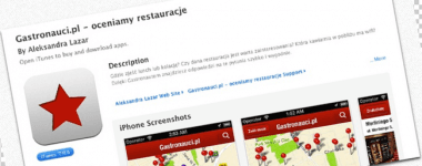 Aplikacja Gastronauci dostępna na iPhone, wkrótce także na Androida