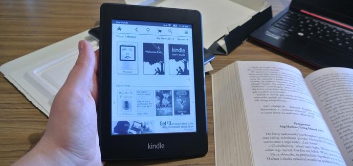 Kindle Paperwhite to gadżet, który od razu wpasowuje się codzienność.