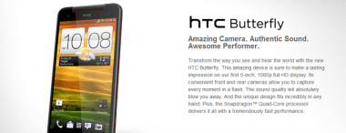 Smartfon HTC Butterfly z ekranem 1080p trafia na rynek międzynarodowy