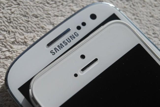 iPhone 5 vs. Samsung Galaxy S III, o 