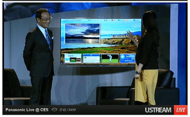 Panasonic Smart TV oled na CES 2013 (2) 
