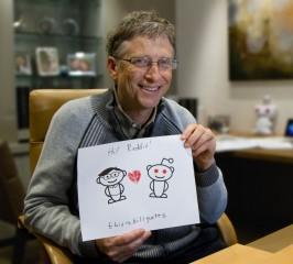 Bill Gates AMA Reddit Verification