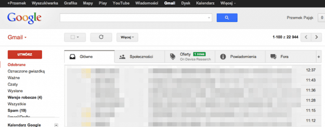 Gmail &#8211; nowa skrzynka, oferty 