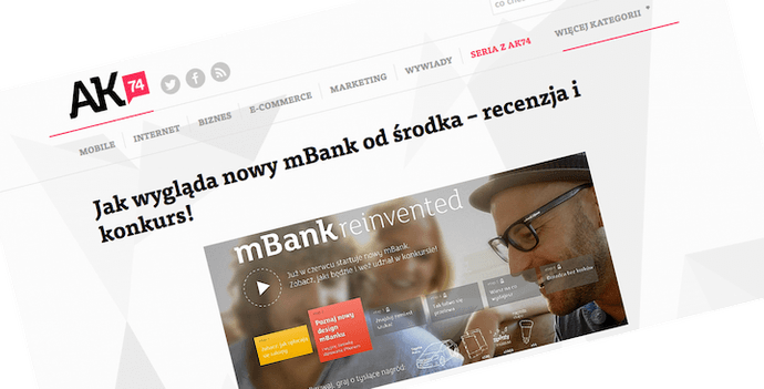 Kurasiński o tym, jak wygląda nowy mBank od środka