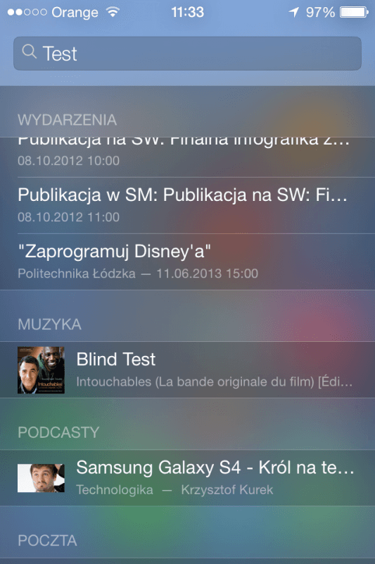 iOS 7 beta test 2 