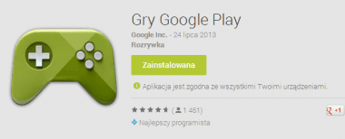 Aplikacja Gry Google Play &#8211; na to czekali wszyscy miłośnicy gier na Androida