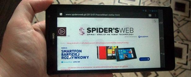 Huawei Ascend Mate - Spider's Web