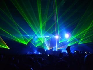laser koncert