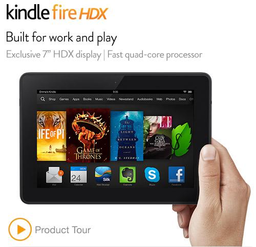 Kindle fire hdx 