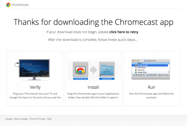 Chromecast Chrome, 2 