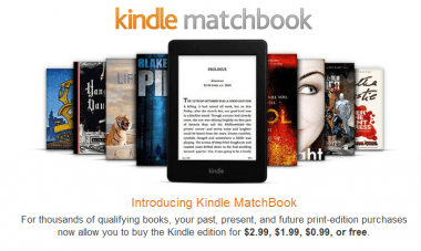 Kindle MatchBook, czyli sposób Amazonu na zarobienie kolejnych kilku dolarów na już raz sprzedanej książce