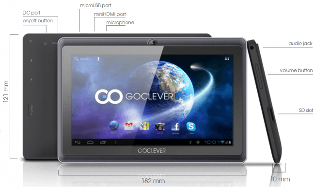 GoClever tablet Terra 70L 