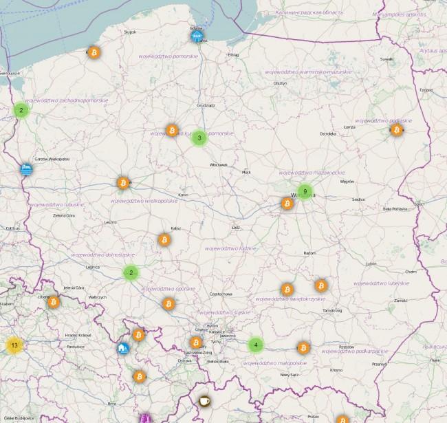 mapa-bitcoin-polska 