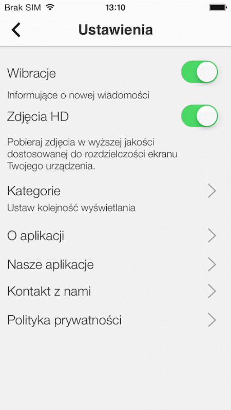 Gazeta.pl LIVE iOS, 4 