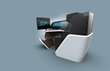 Futurystyczny komfort dla nielicznych! Nowe inteligentne fotele juz wkrótce w samolotach