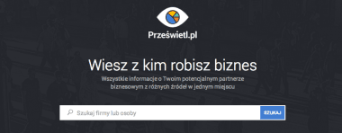 Przeswietl.pl prześwietli wszystkich twoich potencjalnych partnerów biznesowych. My prześwietlamy twórcę serwisu Arka Hajduka