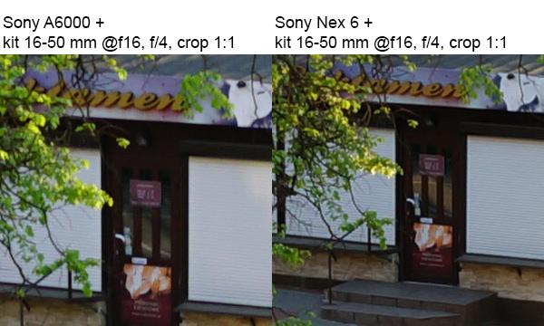Sony A6000 vs Sony Nex 6 2 