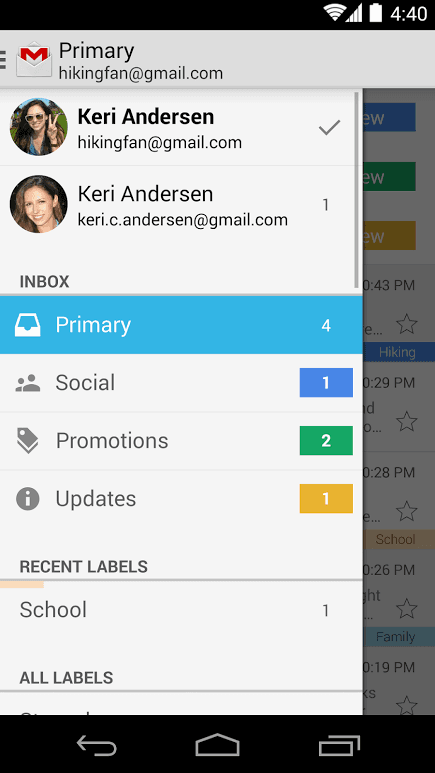 gmail android 