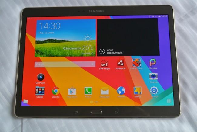 Samsung Galaxy Tab S, 3 ekran 1 