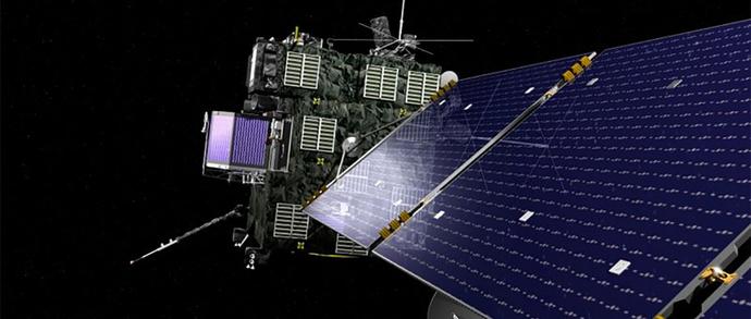 Moda na selfie dotarła w przestrzeń kosmiczną. Sonda Rosetta strzeliła sobie focię z&#8230; ręki