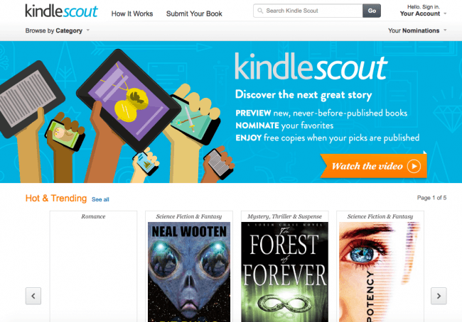 kindle scout 1 