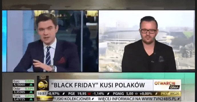 W TVN24 BiŚ o tym, czy i jak Polacy mogą korzystać z promocji Czarnego Piątku