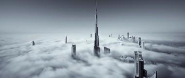 Czy to Miasto w Chmurach z Gwiezdnych Wojen? Nie, to tylko Dubaj