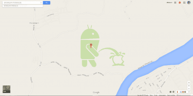 Android sikający na Apple lada moment zniknie z Map Google