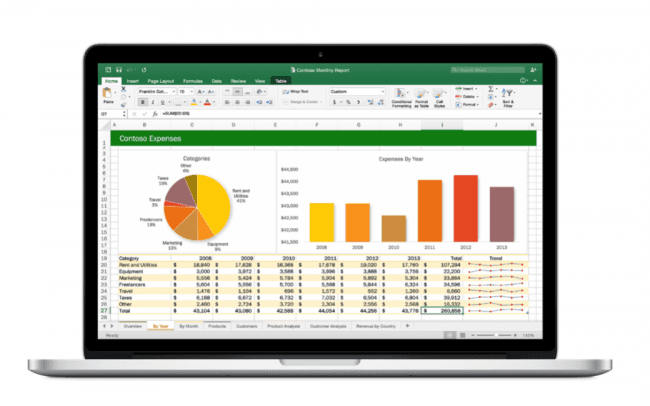 excel2016 