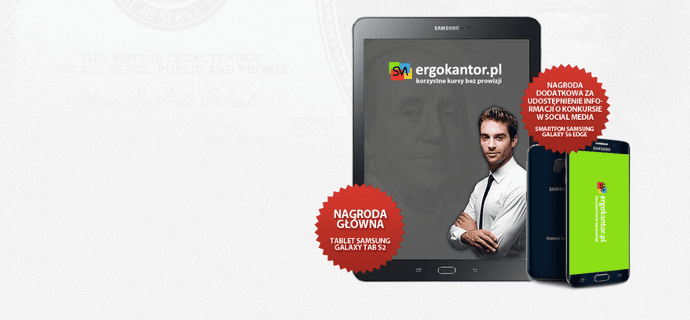 Konkurs ergokantor.pl: wygraj z Samsunga Galaxy TAB S2 i Galaxy S6 edge