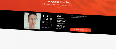 Krzysztof Gonciarz znów zaskakuje.
