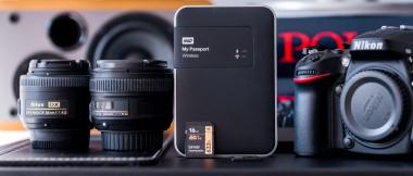 WD MyPassport Wireless to dysk przenośny, który powinien znaleźć się w plecaku każdego fotografa.