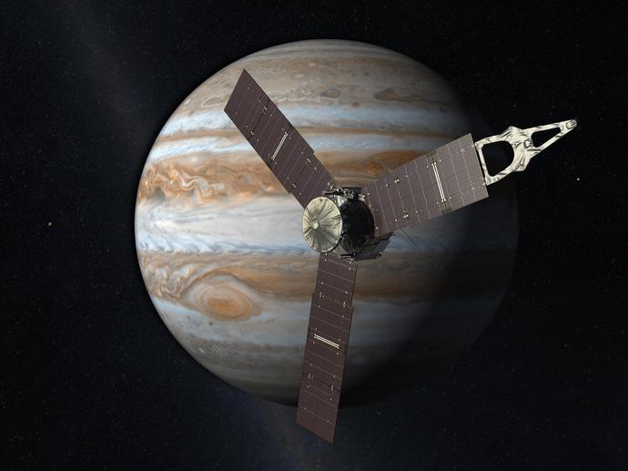 Juno weszła na orbitę Jowisza! To wielki sukces NASA