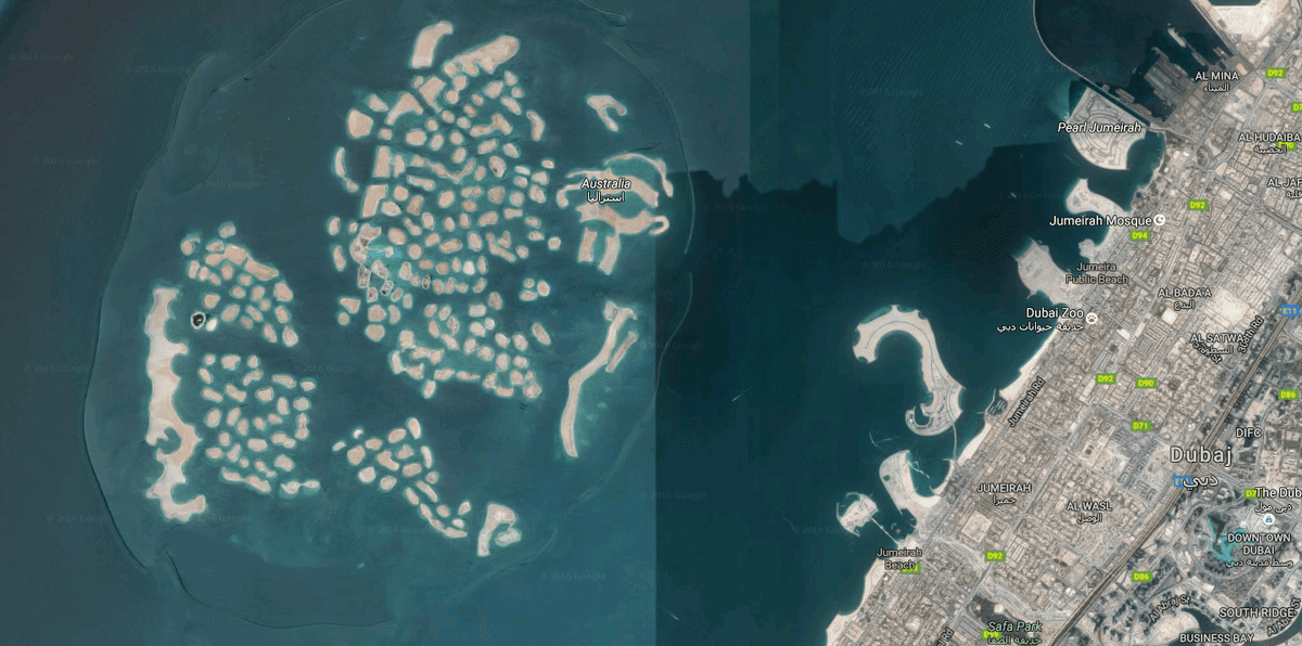 Pływające domy to tylko początek. Nowy gigantyczny projekt w Dubaju