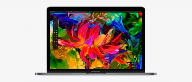 Oto nowy MacBook Pro 15 z panelem dotykowym