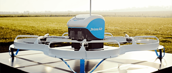 Amazon dostawa dronami