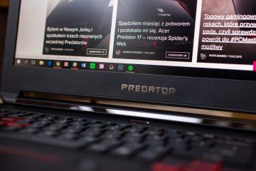 Acer Predator 17 z GTX 1070 to potężna bestia dla graczy.