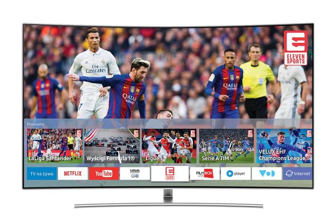 Eleven Sports w aplikacji na Samsung SMart TV