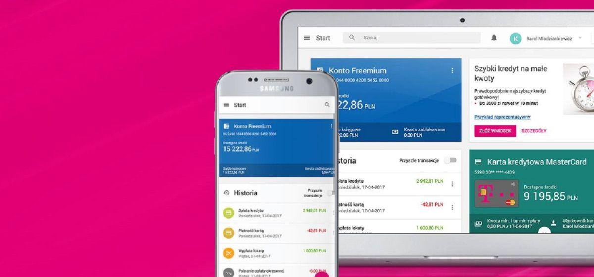 Nowa odsłona T-Mobile Usługi Bankowe w wersji web