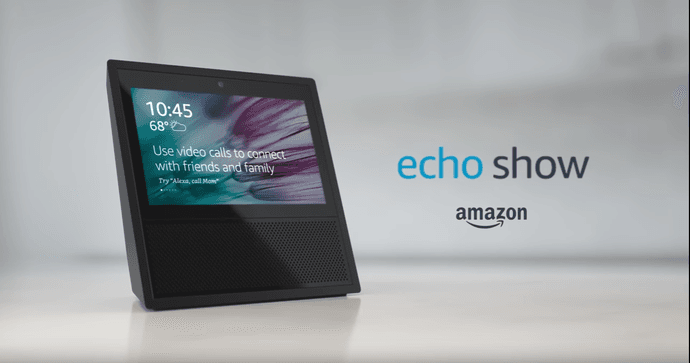 Echo Show - Alexa w głośniku z dotykowym ekranem. Od Amazonu