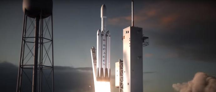 Dziewiczy lot rakiety Falcon Heavy może nie być udany