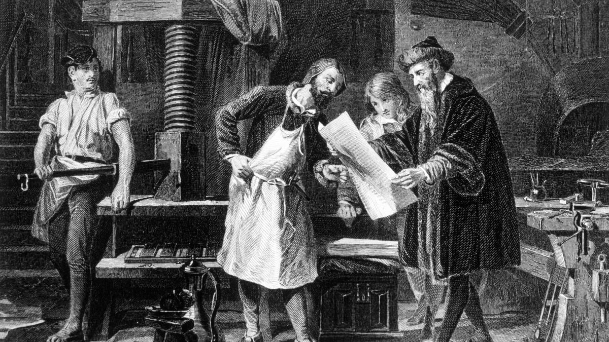 Czy Gutenberg dałby sobie spokój z prasą i poszedł w druk online?