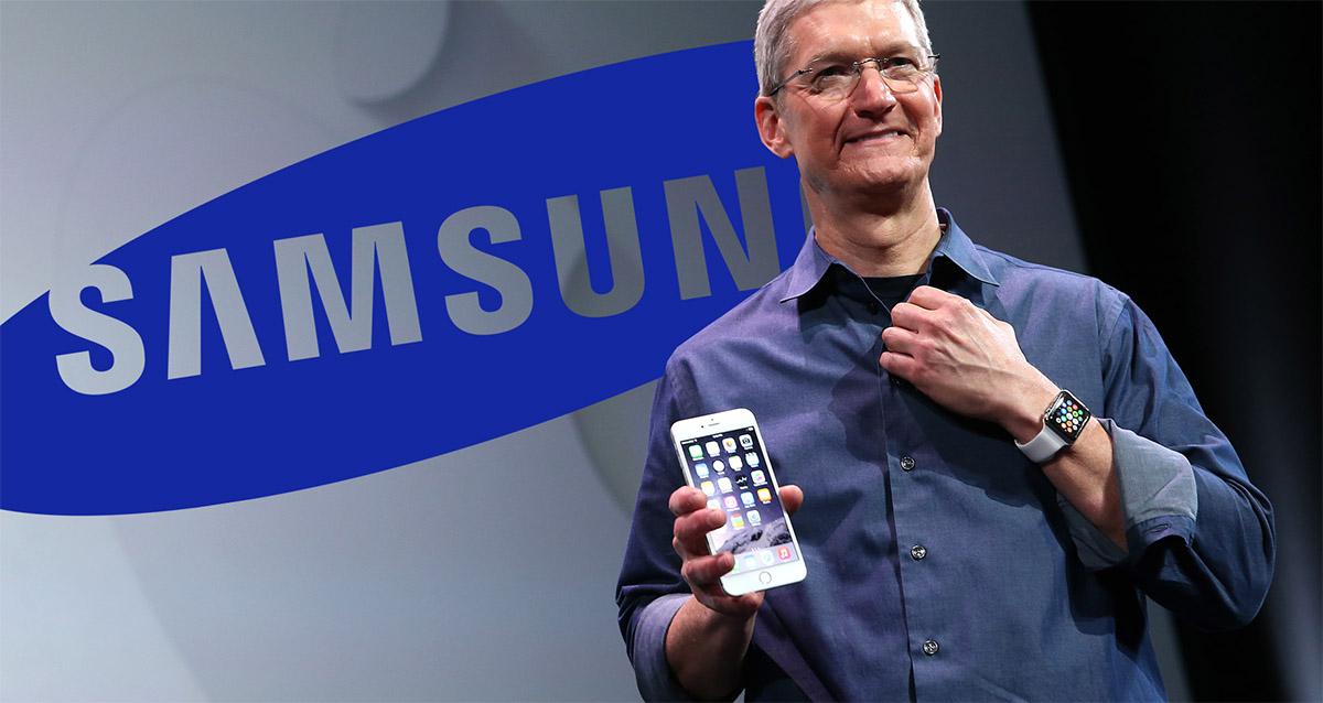 Na ekranach OLED w iPhone 8 zyska... największy rywal Apple'a