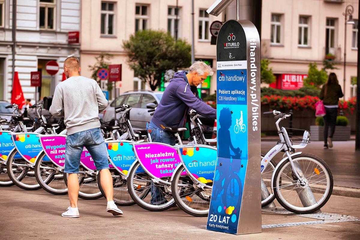 Ta aplikacja zmieni sposób, w jaki korzystasz z rowerów miejskich. Oto Citi Handlowy Bikes