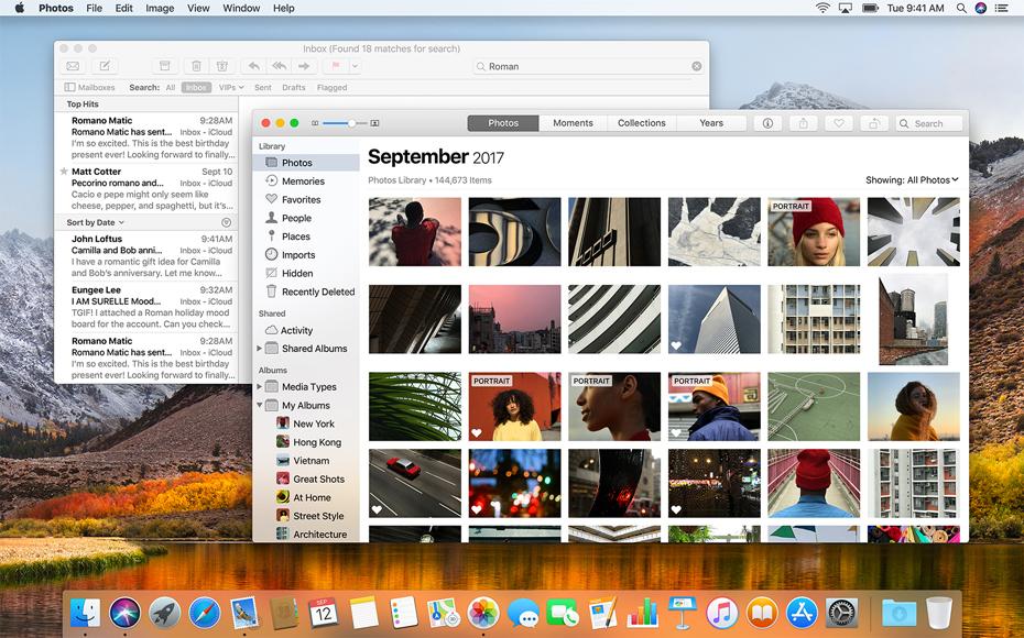 macOS High Sierra 10.13 aktualizacja Apple